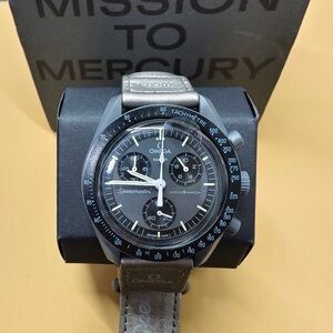 Swatch X Omega Bioceramic Moonswatch Mission To Mercury Watch